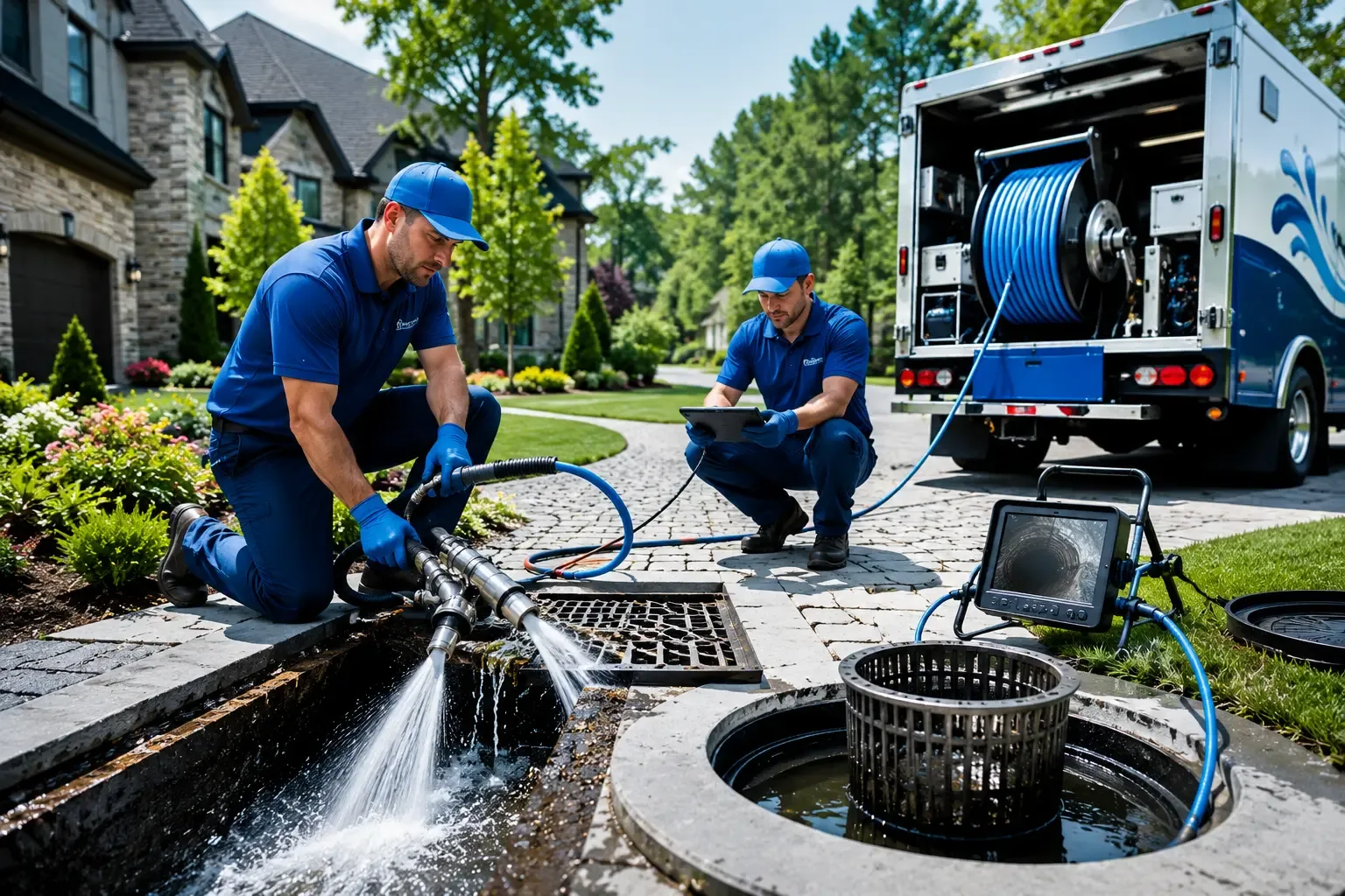 Local outdoor drain cleaning professionals in Cost, TX