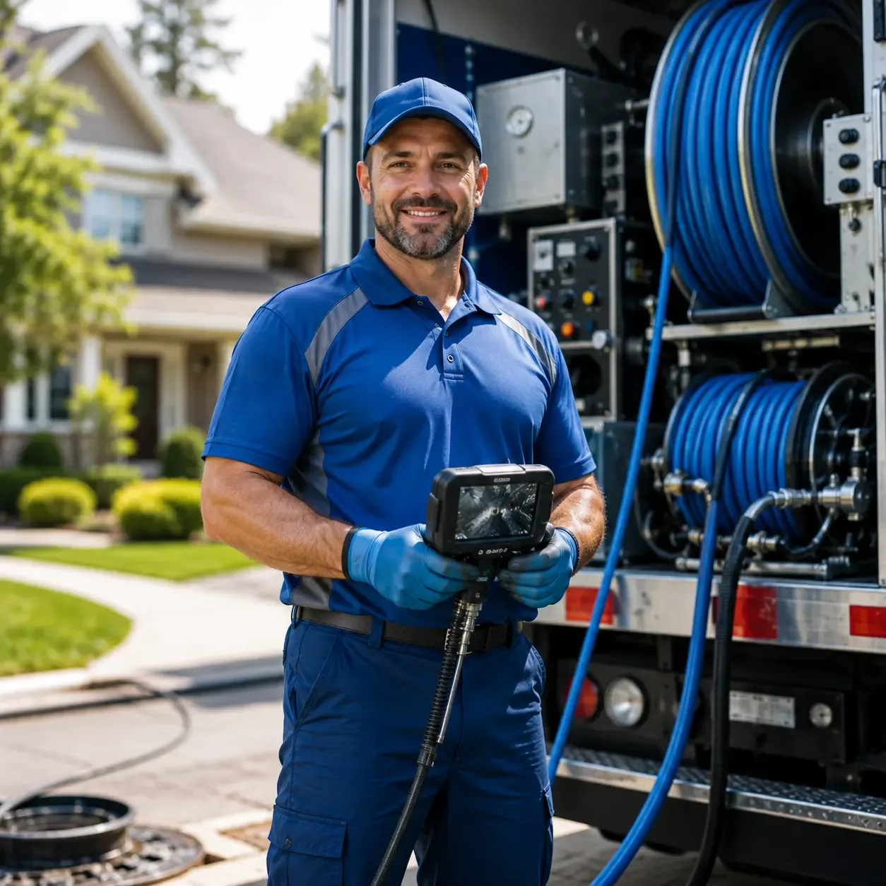 Local outdoor drain cleaning specialists in Cost, TX